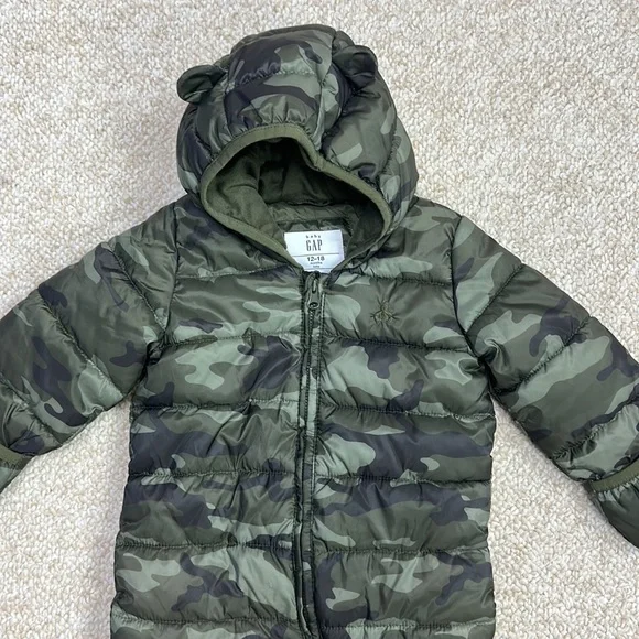 Baby Gap Camouflage Snowsuit - Picture 2 of 5